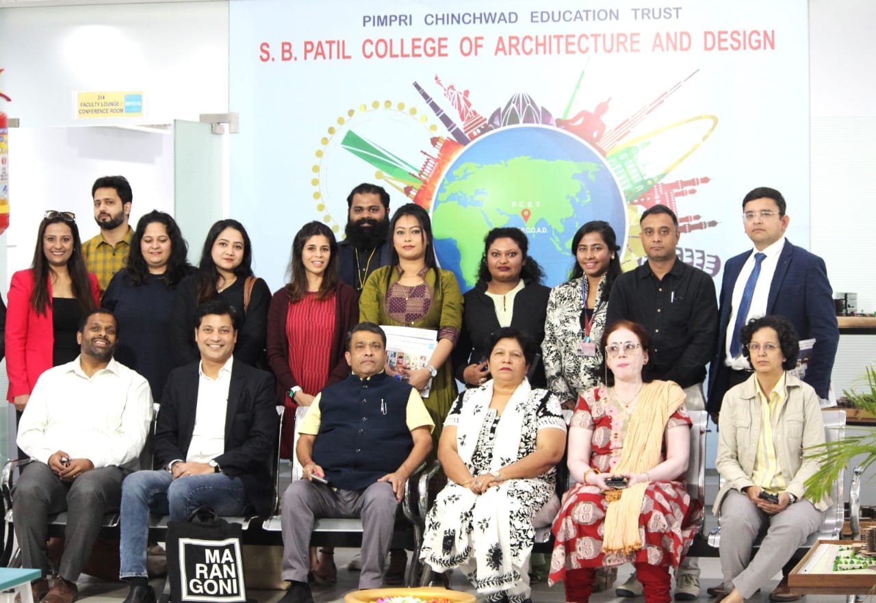 एस.बी.पाटील कॉलेज ऑफ आर्किटेक्चरमध्ये इटलीतील शैक्षणिक अभ्यासक्रमांवर मार्गदर्शन