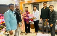 स्वामी रामानंद तीर्थ मराठवाडा विद्यापीठाचे नवनियुक्त कुलगुरू डॉ. मनोहर चासकर यांचा सन्मान