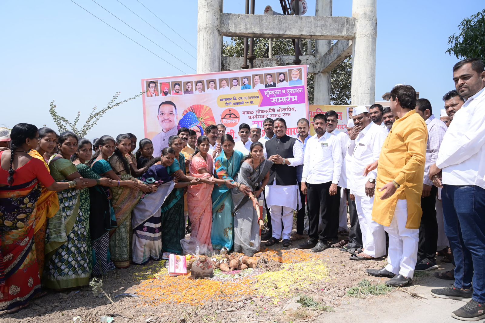 मावळात विकास कामांचा धडाका सुरुच; खासदार श्रीरंग बारणे यांच्या हस्ते १३ कोटींच्या कामांचे भूमीपूजन, उद्घाटन