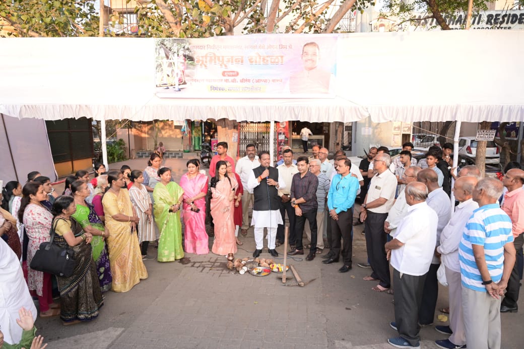 वाकड, सांगवी येथे विविध विकासकामांना सुरूवात; खासदार श्रीरंग बारणे यांच्या हस्ते रस्ता आणि ओपन जिमचे भूमिपूजन संपन्न