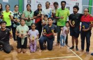 पिंपळे सौदागर येथील साई पर्ल सोसायटीच्या बॅडमिंटन स्पर्धेत अबालवृद्धांचा उत्साही सहभाग