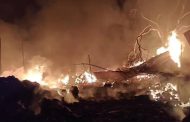 चिखलीत भंगाराच्या गोदामाला मोठी आग