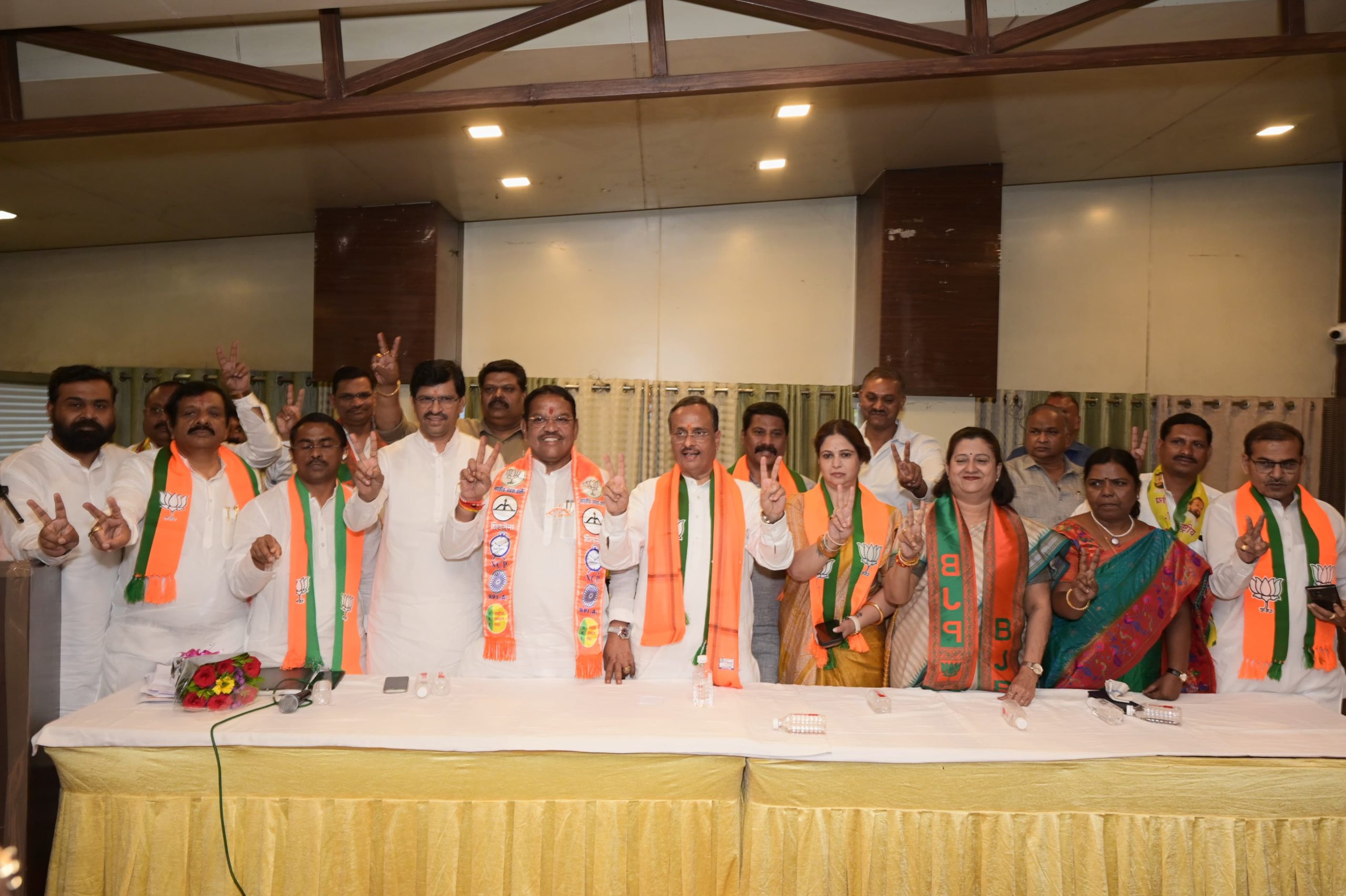 खासदार श्रीरंग बारणे यांना ३ लाखांहून अधिक मताधिक्य मिळालेच पाहिजे - दिनेश शर्मा