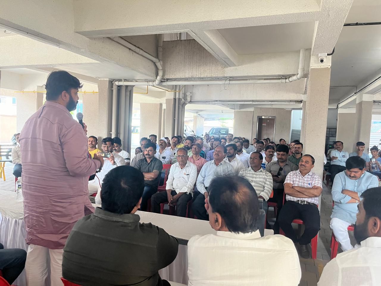 भोसरीमध्ये महायुतीच्या प्रचारासाठी भाजपाचा 