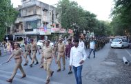 लोकसभा निवडणुकीच्या पार्श्वभूमीवर पिंपरीत पोलिसांचा 'रूट मार्च'