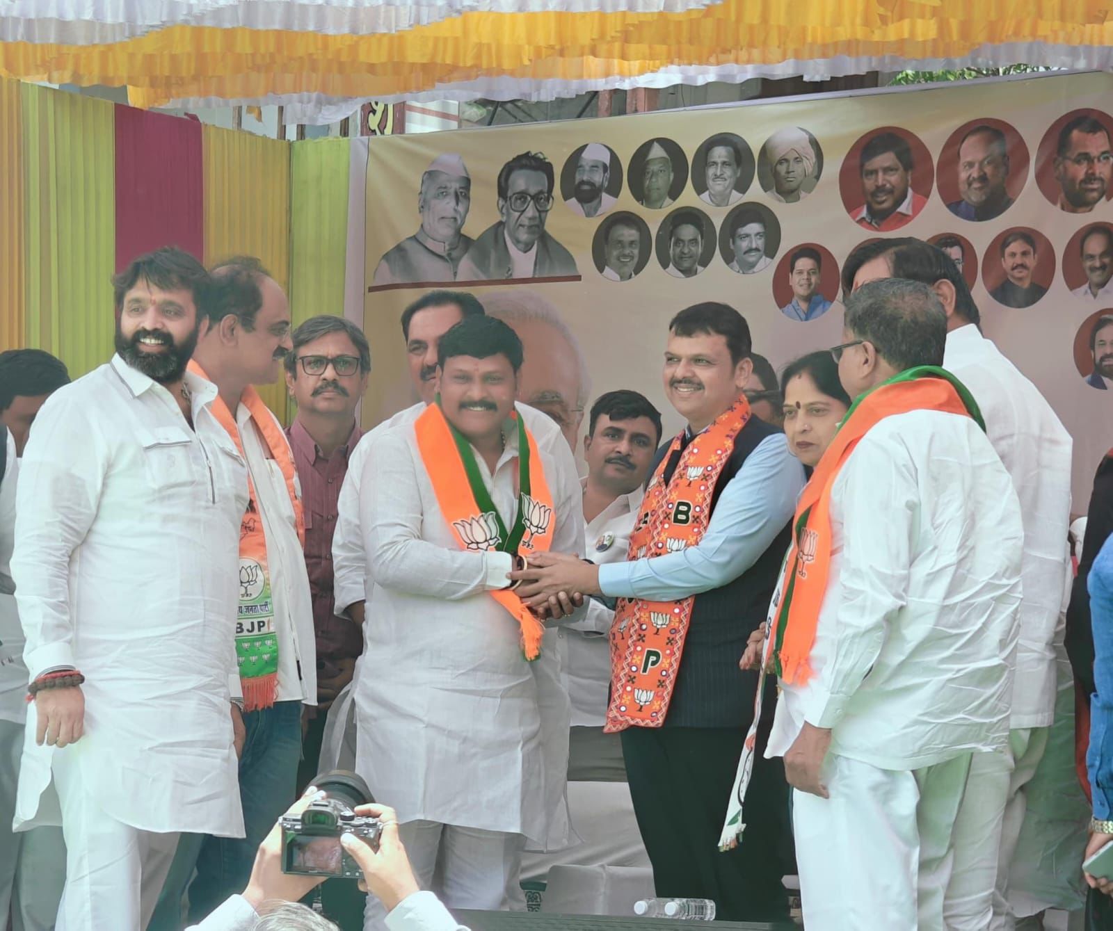 शिरुर लोकसभा मतदार संघात भाजपाचा ‘‘मास्टर स्ट्रोक’’; ओझर देवस्थानचे अध्यक्ष गणेश कवडे यांचा भाजपा प्रवेश