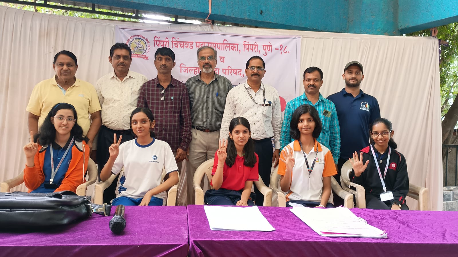 जिल्हास्तरीय बुद्धिबळ स्पर्धेतील ५ विद्यार्थिनी विभागीय स्पर्धेसाठी पात्र