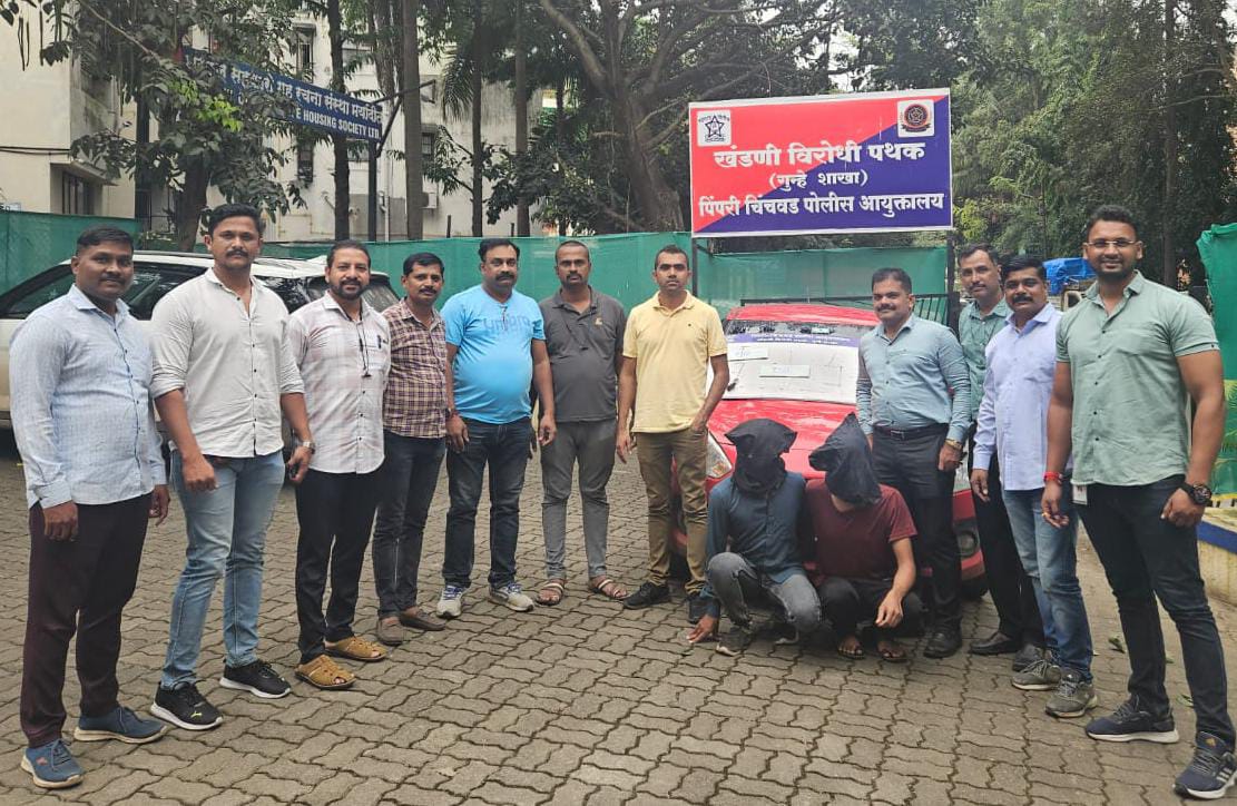 तोतया पोलिसांनी केले खंडणीसाठी अपहरण; जांबे येथील घटना, दोन जणांना अटक