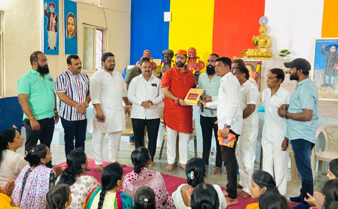 चऱ्होली येथे तक्षशिला बुद्धविहारसाठी उभारण्यात येणार भव्य सभामंडप; भाजपा आमदार महेश लांडगे यांचा पाठपुरावा