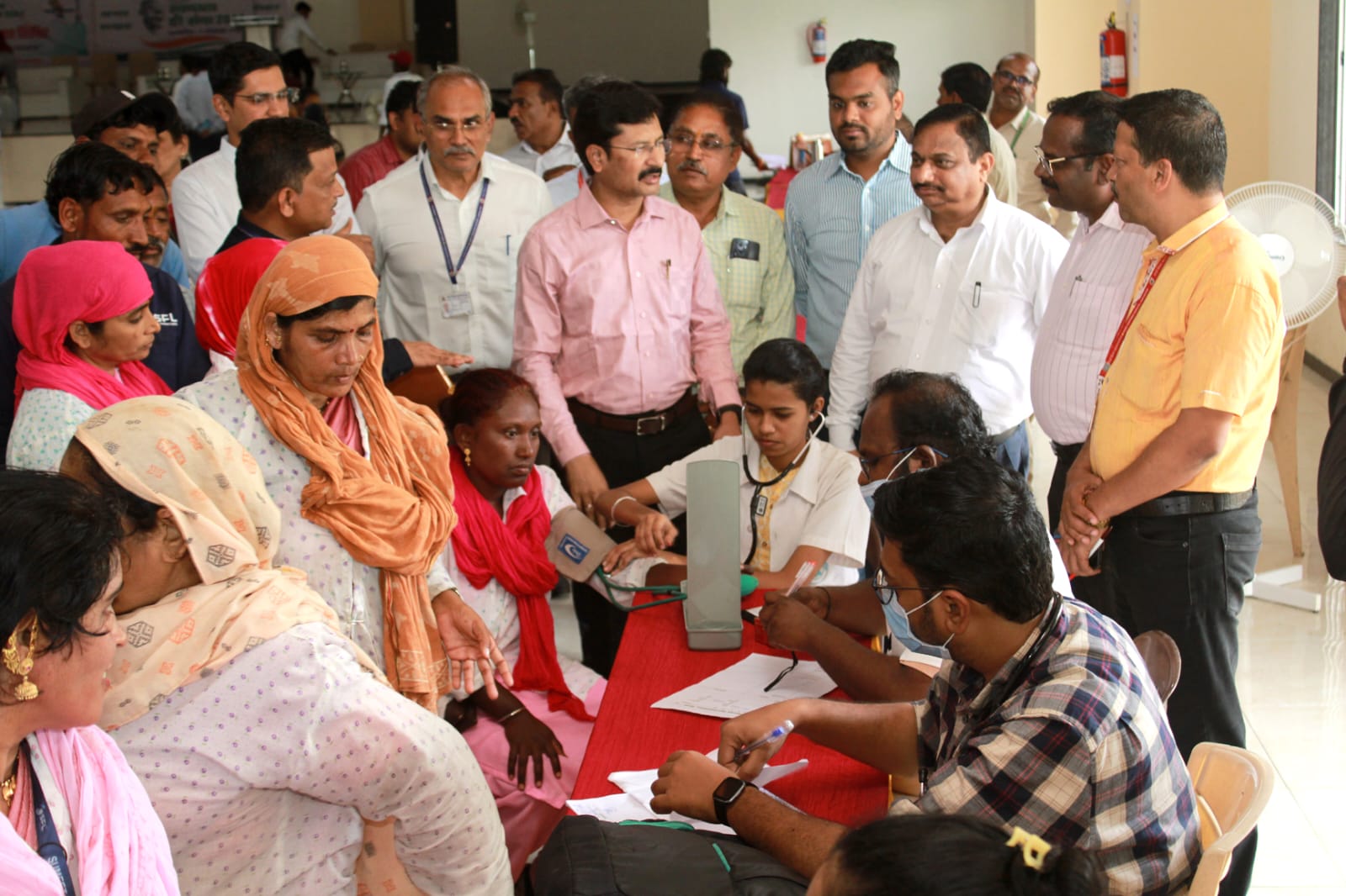 'स्वच्छता ही सेवा' उपक्रमाअंतर्गत १४५० सफाई कर्मचाऱ्यांची आरोग्य तपासणी पूर्ण