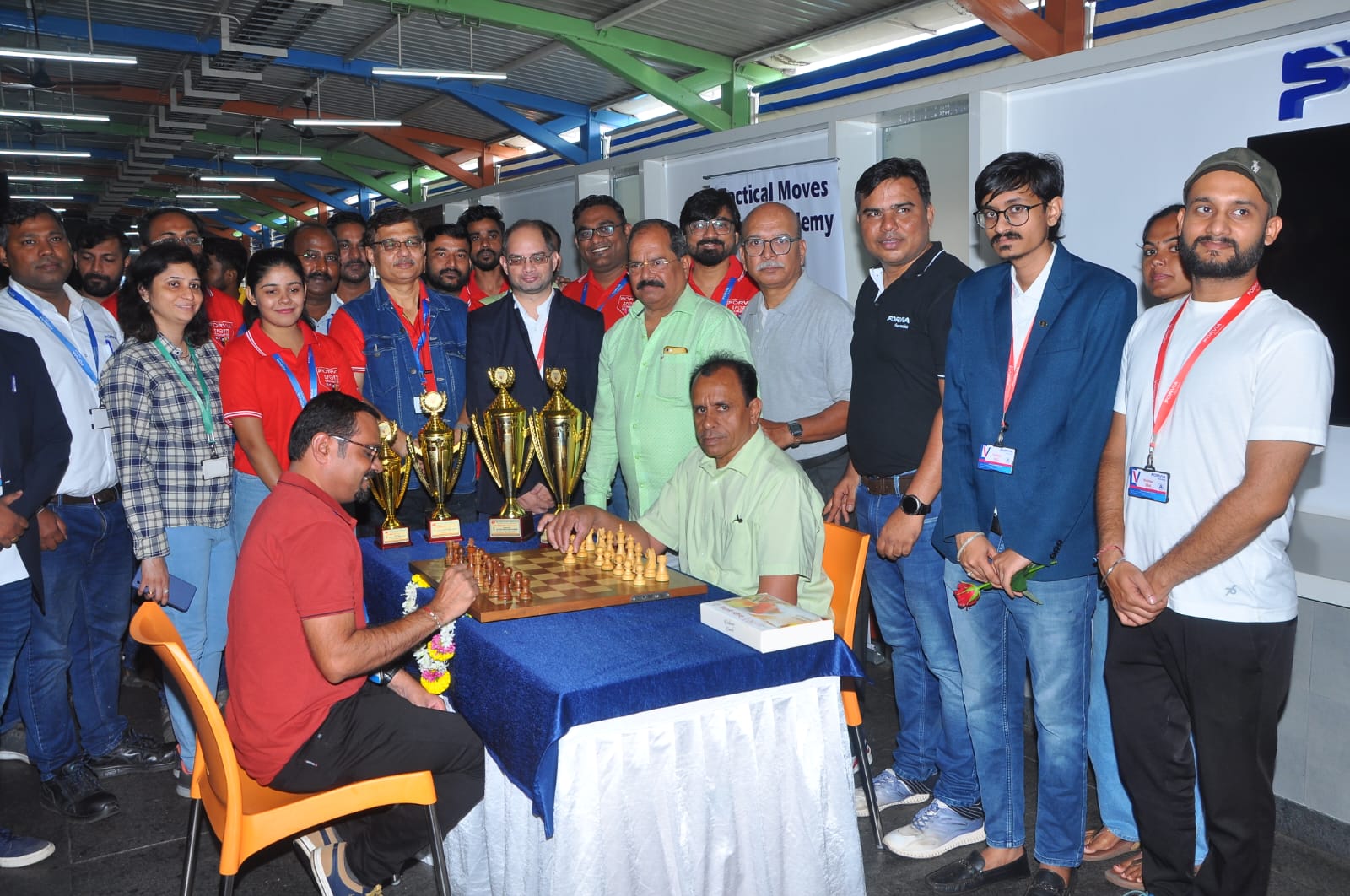 औद्योगिक क्रीडा संघटनेच्या वतीने ६१ व्या बुद्धिबळ स्पर्धेचे उद्घाटन