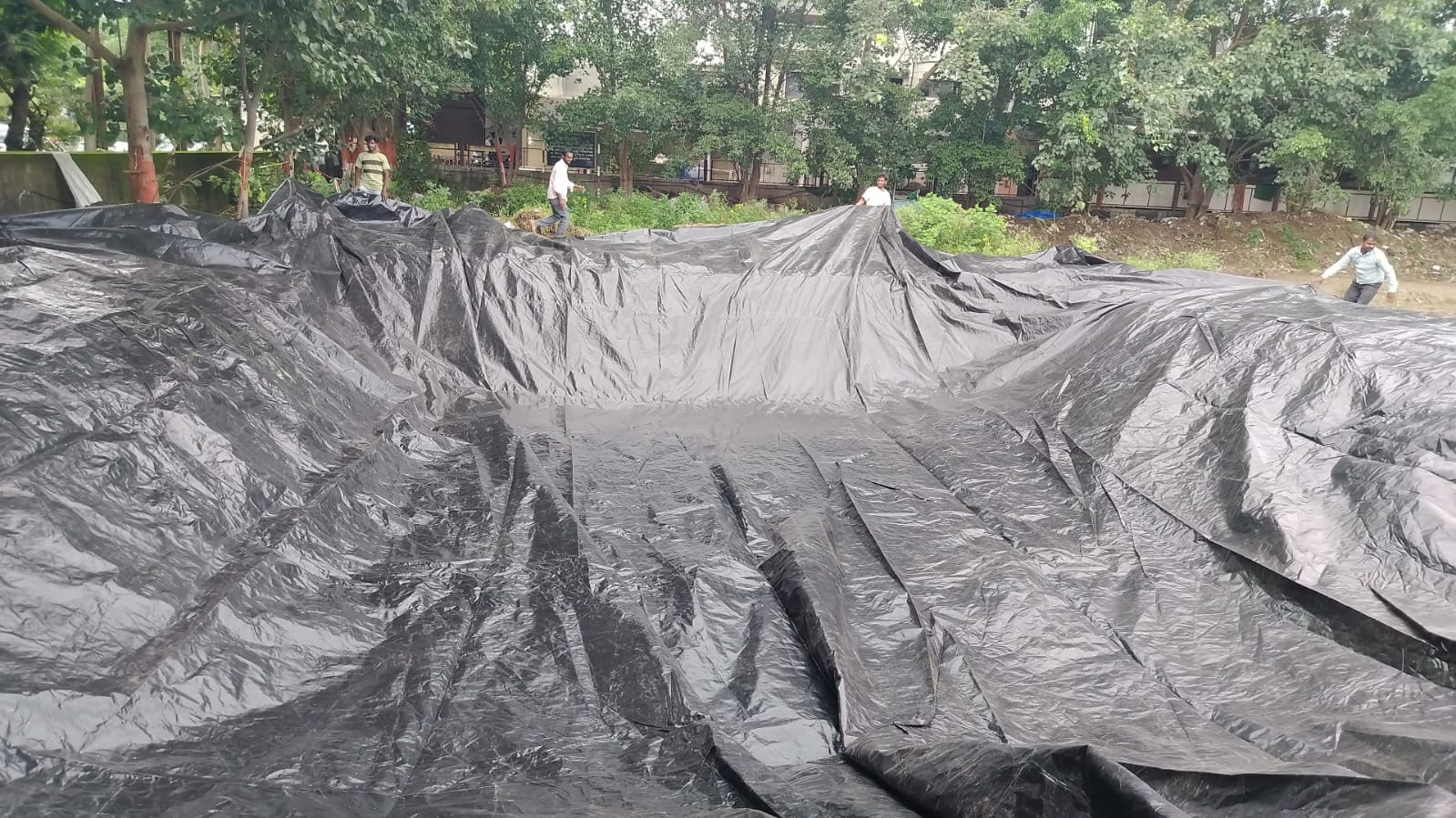 महापालिकेच्या वतीने पर्यावरणपूरक गणेशोत्सवासाठी शहरात १५ ठिकाणी भव्य मुर्ती विघटन केंद्राची स्थापना