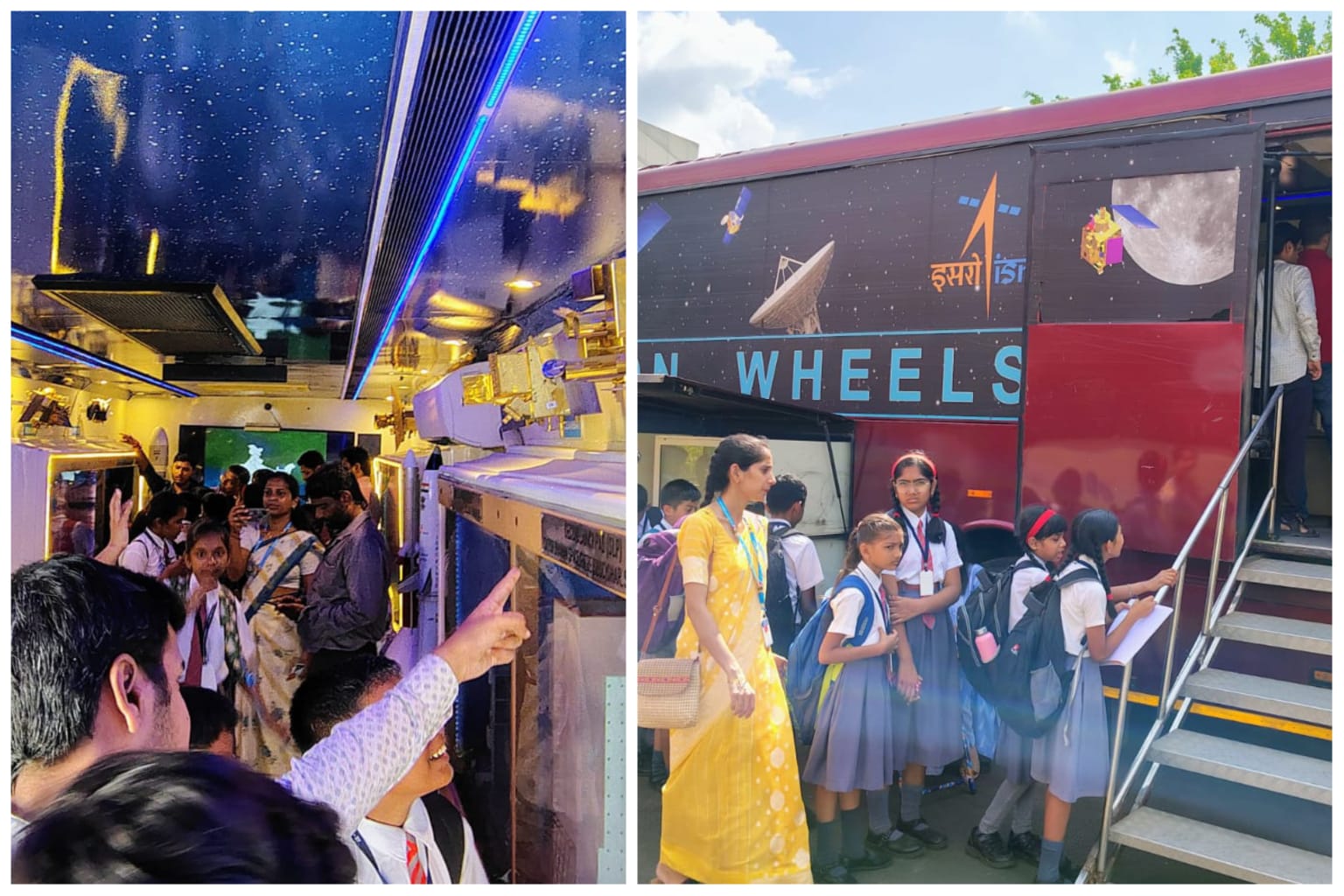 इस्त्रो 'स्पेस ऑन व्हिल्स' पिंपरी चिंचवड सायन्स पार्क मध्ये; पहिल्याच दिवशी नागरिकांचा उत्स्फूर्त प्रतिसाद