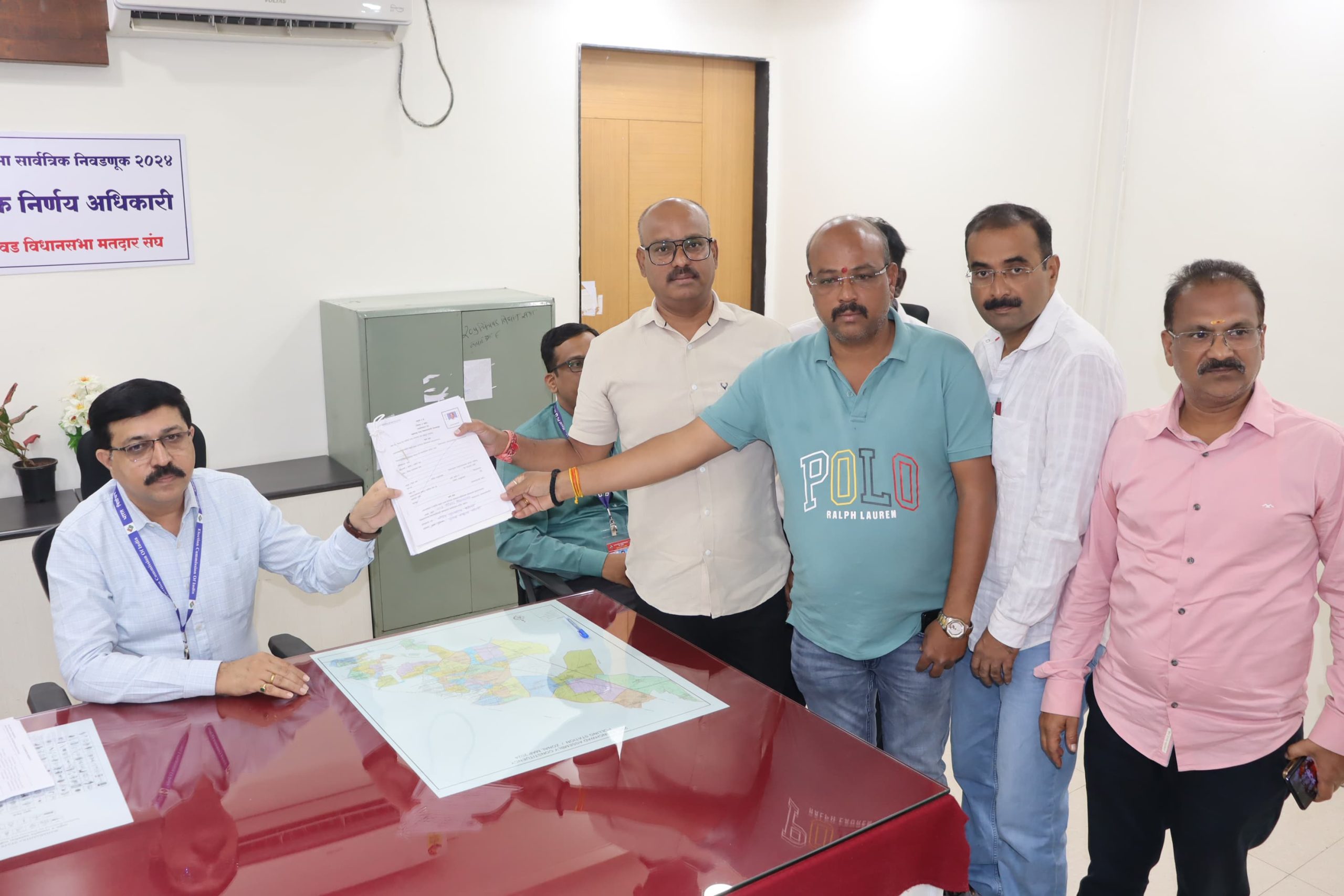 चिंचवड विधानसभेत ॲड. संदीप चिंचवडे यांचा अपक्ष उमेदवारी अर्ज दाखल