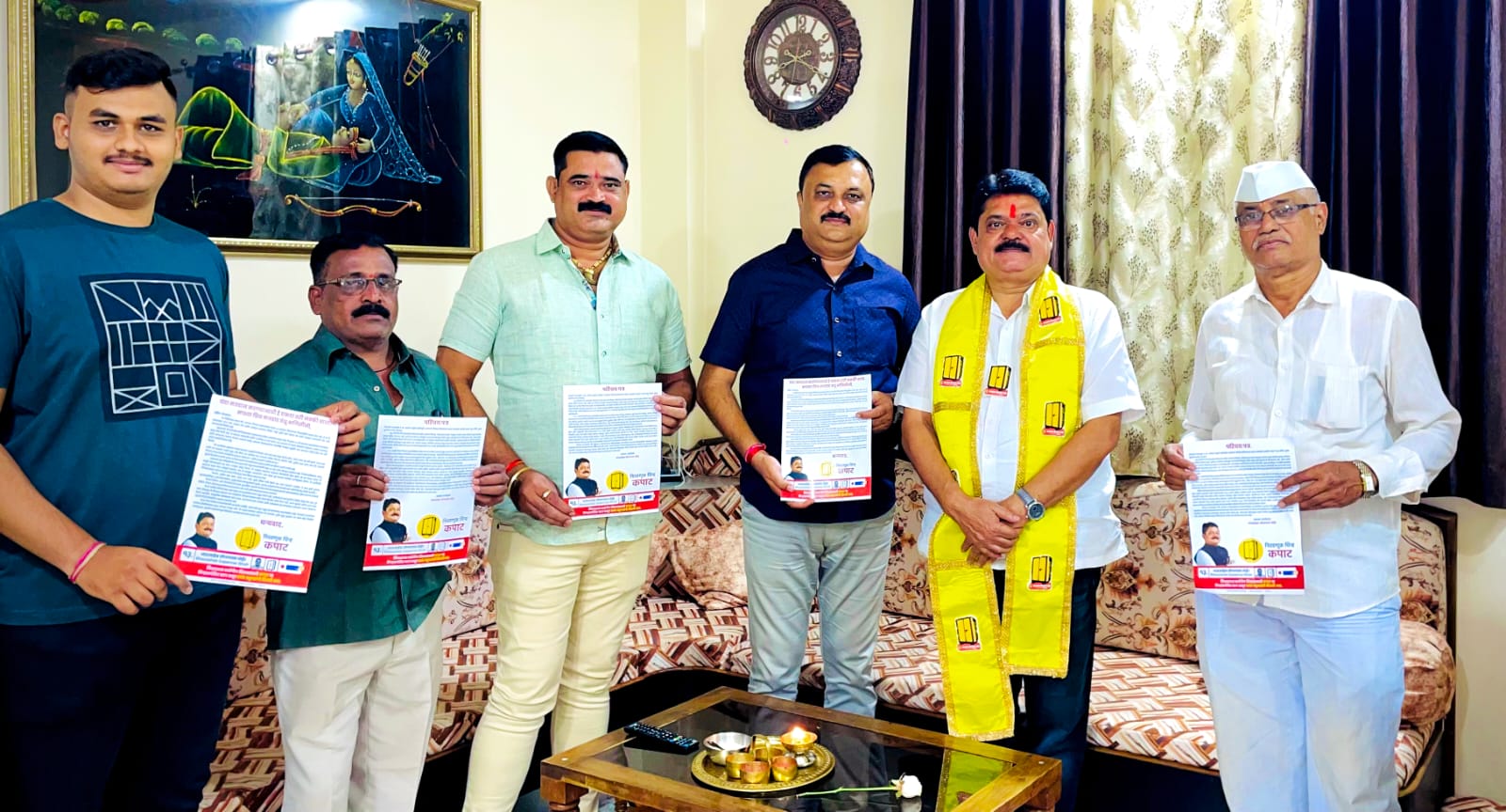 भाऊसाहेब भोईर यांनी पिंपळे सौदागर येथील नागरिकांच्या गाठीभेटी घेवून साधला संवाद