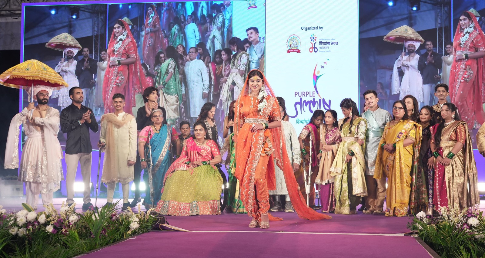 वाय नॉट अस! ‘पर्पल जल्लोष’मध्ये दिव्यांग कलाकारांच्या ‘फॅशन शो’ने वेधले सर्वांचे लक्ष