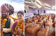 सतगुरुंच्या पावन सान्निध्यात आयोजित निरंकारी सामूहिक विवाह समारोहामध्ये ९३ जोडपी विवाहबद्ध