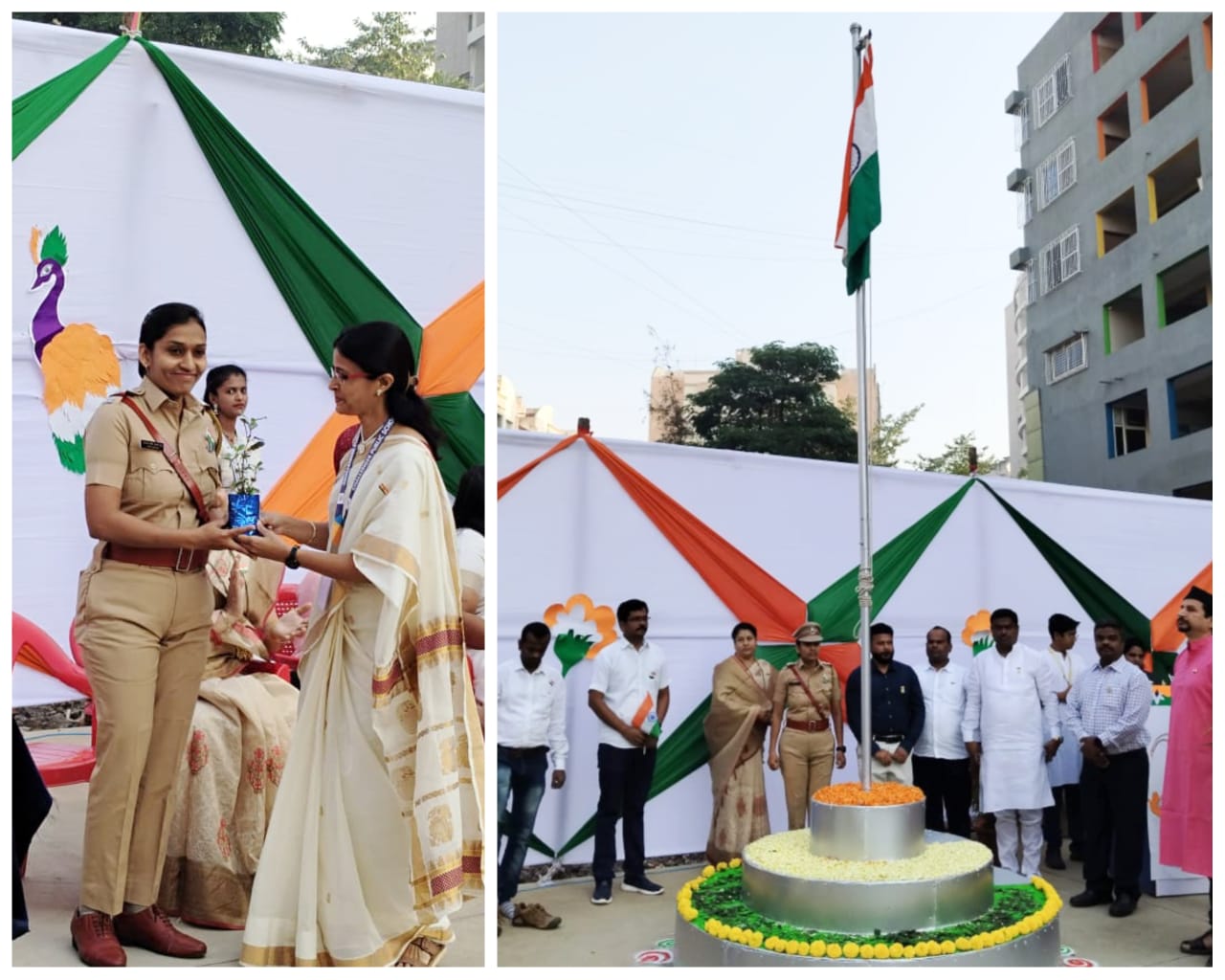 चॅलेंजर पब्लिक स्कूलमध्ये प्रजासत्ताक दिन उत्साहात साजरा