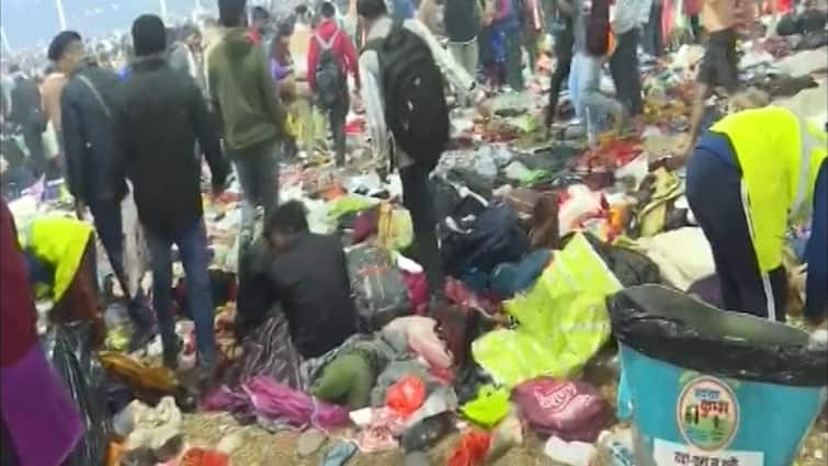 महाकुंभमेळ्यात त्रिवेणी संगमावर चेंगराचेंगरी..