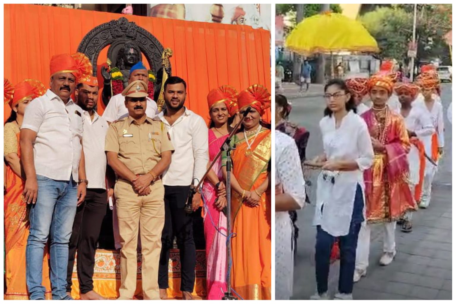 रहाटणी येथील न्यू सिटी प्राईड इंग्लिश मिडियम स्कूलमध्ये शिवजयंती उत्साहात साजरी