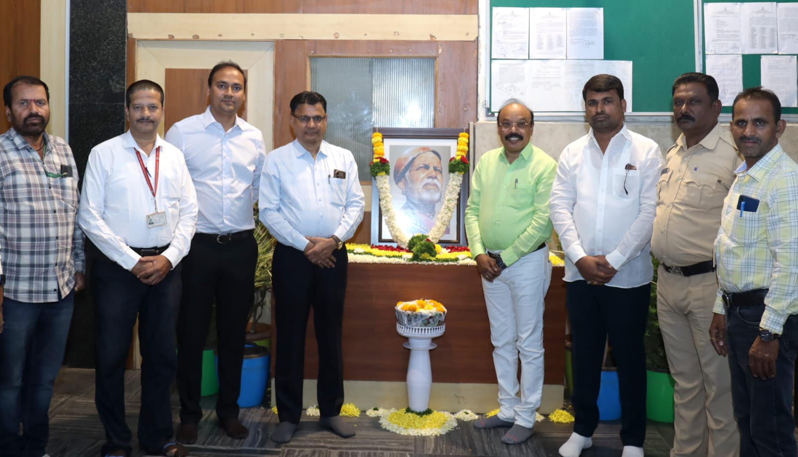 पिंपरी चिंचवड महापालिकेच्या वतीने संत गाडगेबाबा यांची जयंती उत्साहात साजरी