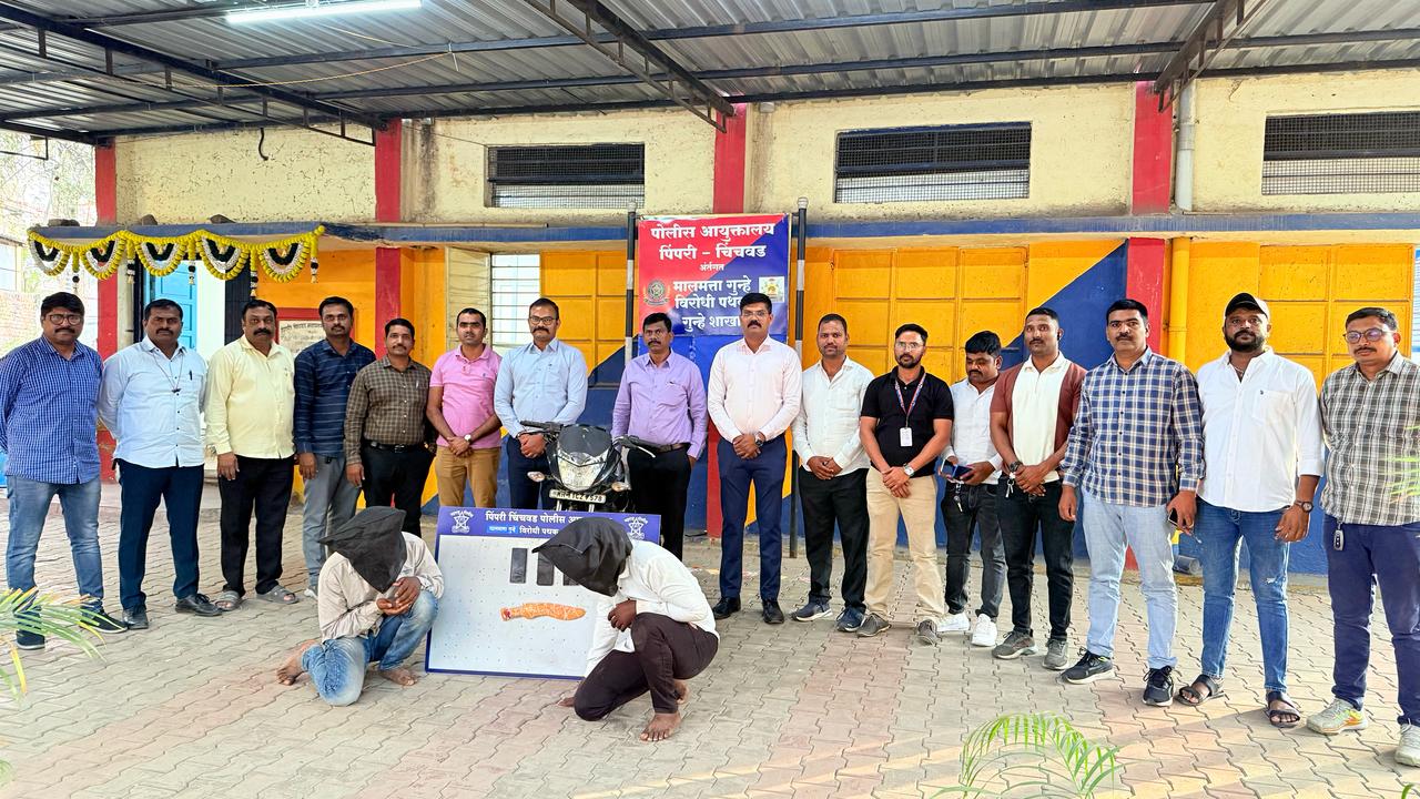 चऱ्होली परिसरात मॉर्निंग वॉक करणाऱ्या नागरिकांना हत्यारांचा धाक दाखवून लुटणाऱ्या सराईत आरोपींना ७२ तासात‌ अटक