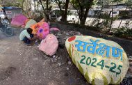 भोसरीतील गुडविल चौकात महापालिकेने जपली स्वच्छतेबरोबर सुंदरता..!