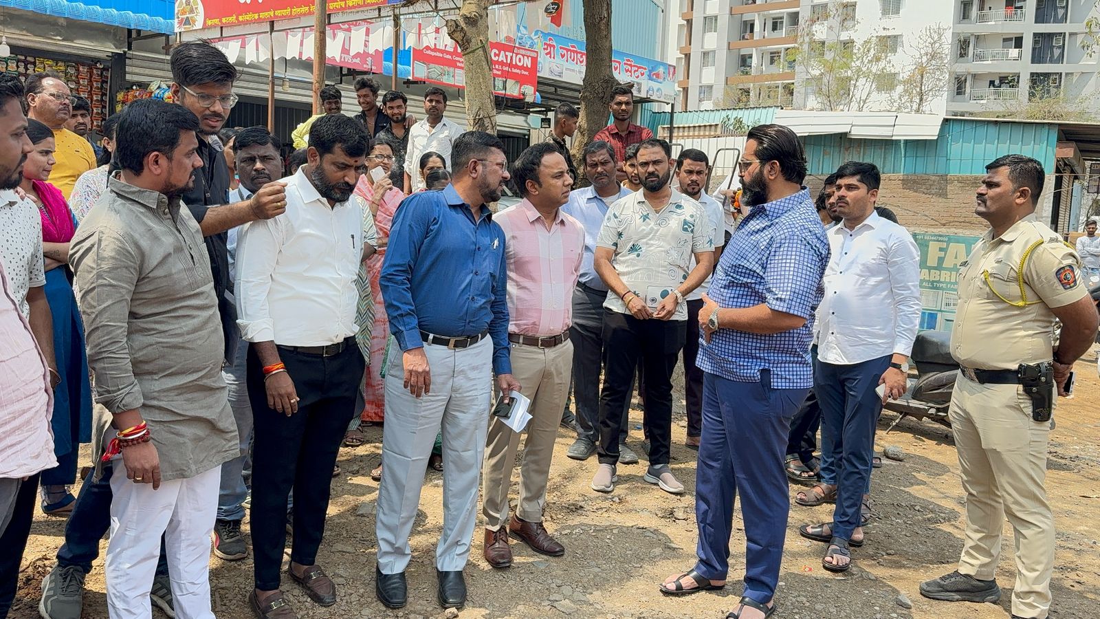 मोशीतील लक्ष्मी चौक ते स्वराज रेसिडेन्सी रस्त्याला ‘गती’