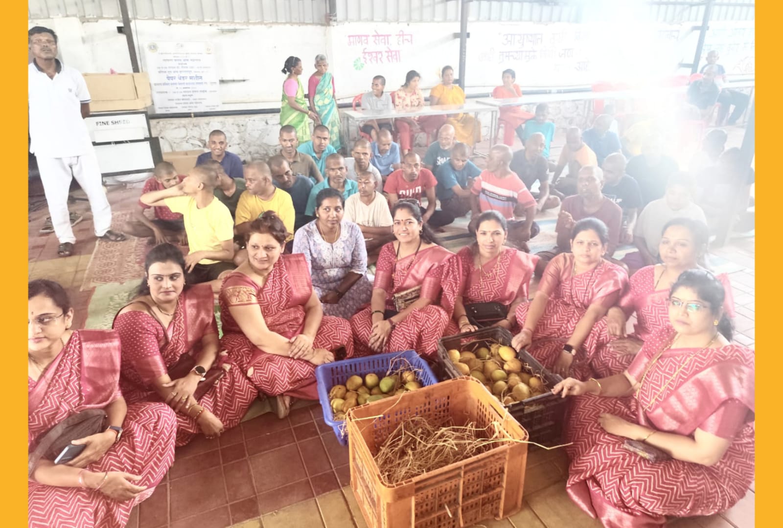 अक्षय तृतीयेनिमित्त अनाथ आश्रमातील मुलांना आंब्याचे वाटप; पूर्णानगर येथील श्री स्वामी समर्थ महिला मंडळाचा अभिनव उपक्रम