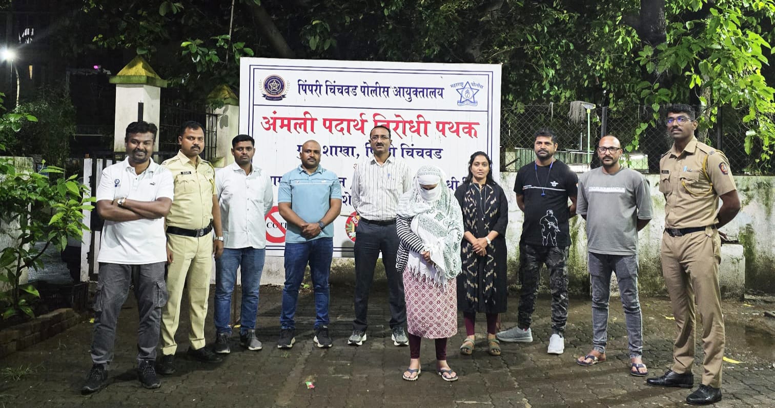गांजा विक्रीचे रॅकेट चालवणाऱ्या कल्याणी देशपांडेला आंध्रप्रदेश येथून अटक