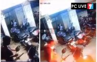 जुन्या भांडणाच्या रागातून पेटवल्या दुचाकी; चिखली येथील सोसायटीतील घटना सीसीटीव्हीत कैद, आरोपीला अटक