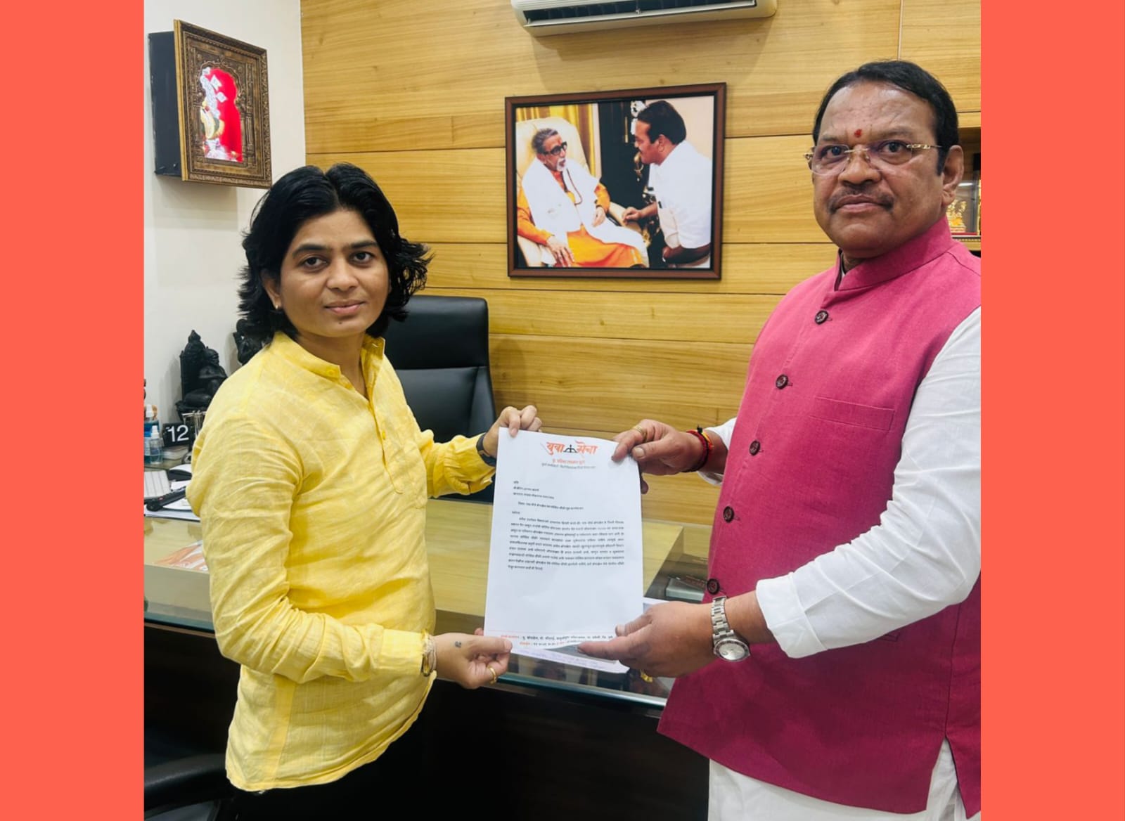 बोपखेल गाव येथे पोलिस चौकी सुरु करा; प्रतिक्षा घुले यांची खासदार श्रीरंग बारणे यांच्याकडे निवेदनाद्वारे मागणी