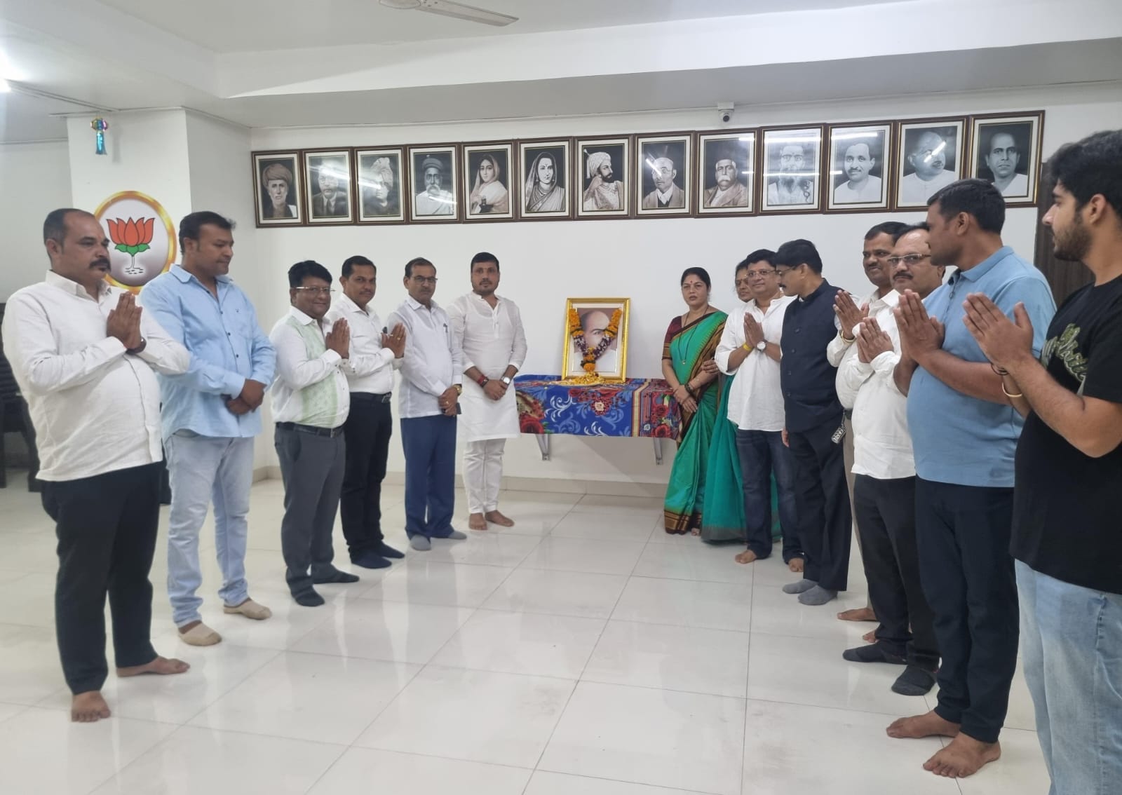 डॉ. श्यामाप्रसाद मुखर्जी यांच्या जयंतीनिमित्त पिंपरी-चिंचवड भाजपतर्फे आदरांजली