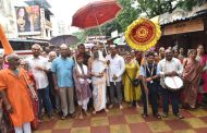 चिंचवड येथील द्वारयात्रेला भक्तिमय वातावरणात प्रारंभ