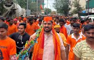 चिखली ते घोराडेश्वर पायी कावड यात्रेला भाविकांचा उत्स्फूर्त प्रतिसाद