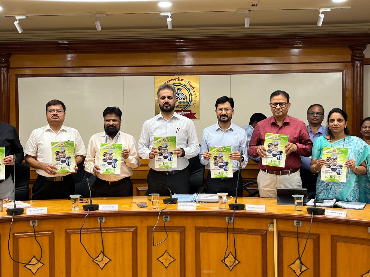 पिंपरी चिंचवड शहराचा पर्यावरण सद्य:स्थिती अहवाल २०२४-२५ चे आयुक्त शेखर सिंह यांच्या हस्ते प्रकाशन