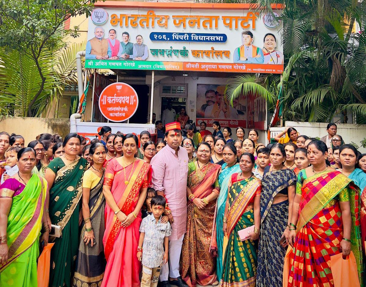 आमदार अमित गोरखे यांच्या कार्यालयात रक्षाबंधन उत्साहात साजरा; मुख्यमंत्री देवेंद्र फडणवीस यांचेही मानले आभार