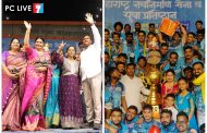 निगडीतील भक्ती-शक्ती चौकात मनसेच्या दहीहंडीचा जल्लोष; चेंबूरच्या ‘क्रेझी ईगल’ पथकाने फोडली 'दहीहंडी'