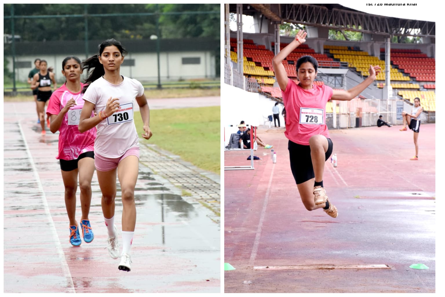 पुना डिस्ट्रिक्ट ज्युनिअर ॲथलेटिक्स चॅम्पियनशिप स्पर्धेमध्ये साई स्पोर्ट्स अकॅडमीचे घवघवीत यश; मधुरा खांबे व समृद्धी भोईर यांना प्रत्येकी दोन सुवर्णपदक