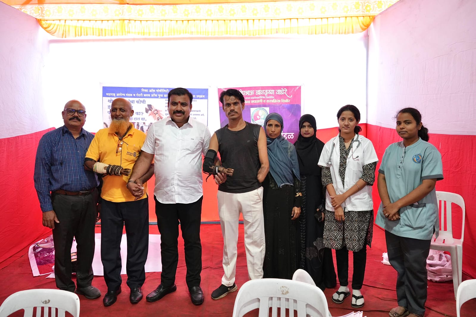 संदीप वाघेरे आयोजित मोफत आरोग्य व शस्त्रक्रिया शिबिराला उत्स्फूर्त प्रतिसाद; हजारो नागरिकांचा सहभाग