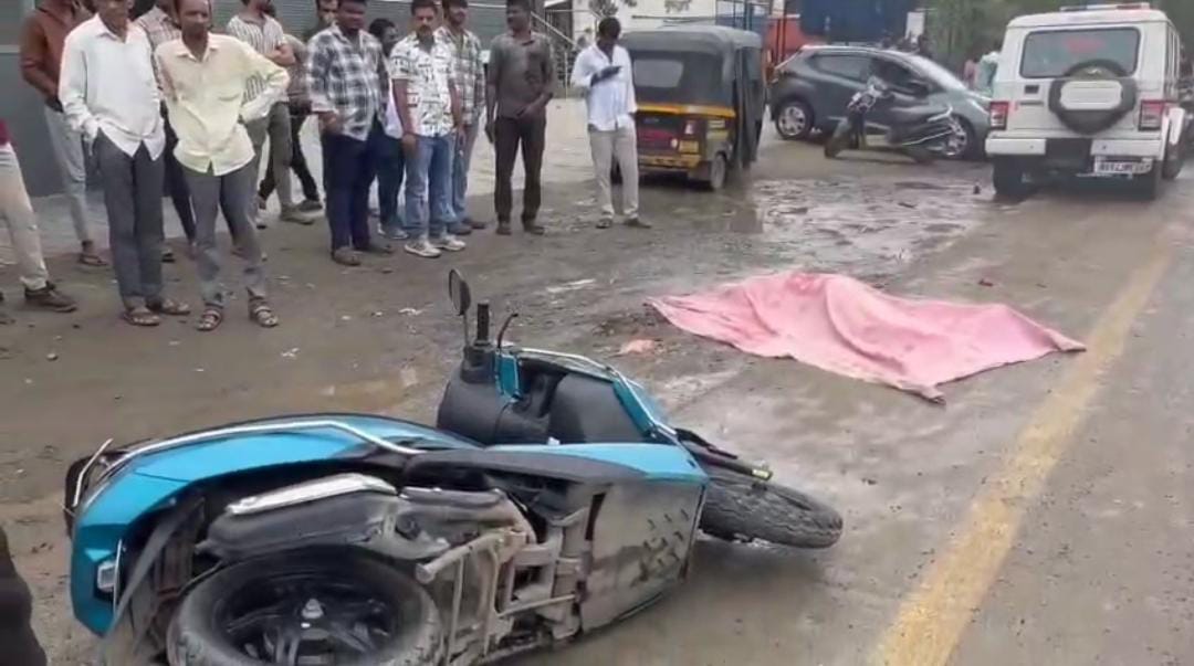 देहूरोड येथे डंपरच्या धडकेत दुचाकीस्वाराचा मृत्यू