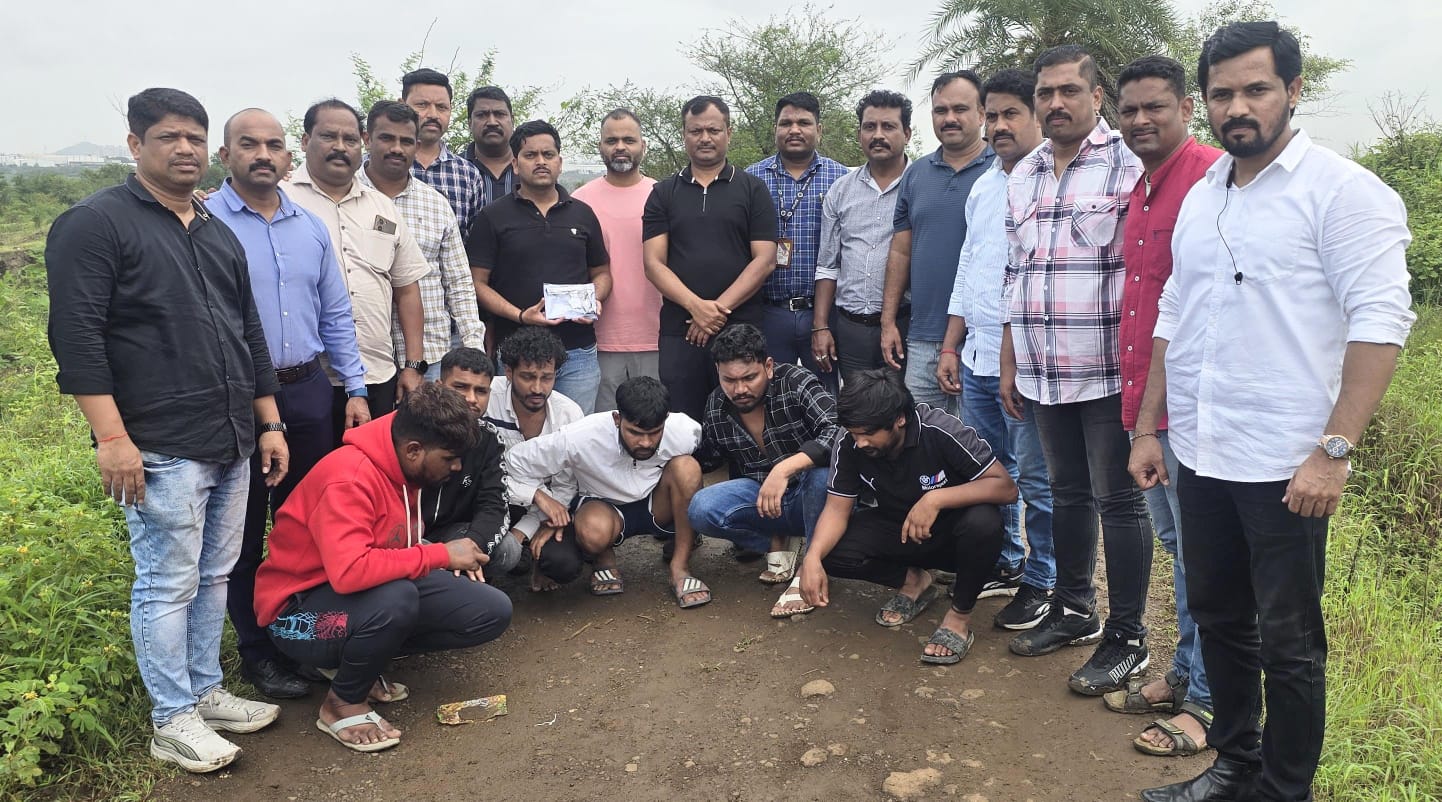चिखलीमधील ज्वेलर्सच्या दुकानावर सशस्त्र दरोडा टाकण्यासाठी आलेल्या रावण टोळीच्या मुसक्या आवळल्या; गुंडाविरोधी पथकाची कामगिरी