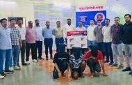 रावण टोळीच्या सदस्यांना गुंडा विरोधी पथकाकडून अटक; चार पिस्तूल, काडतुसे जप्त