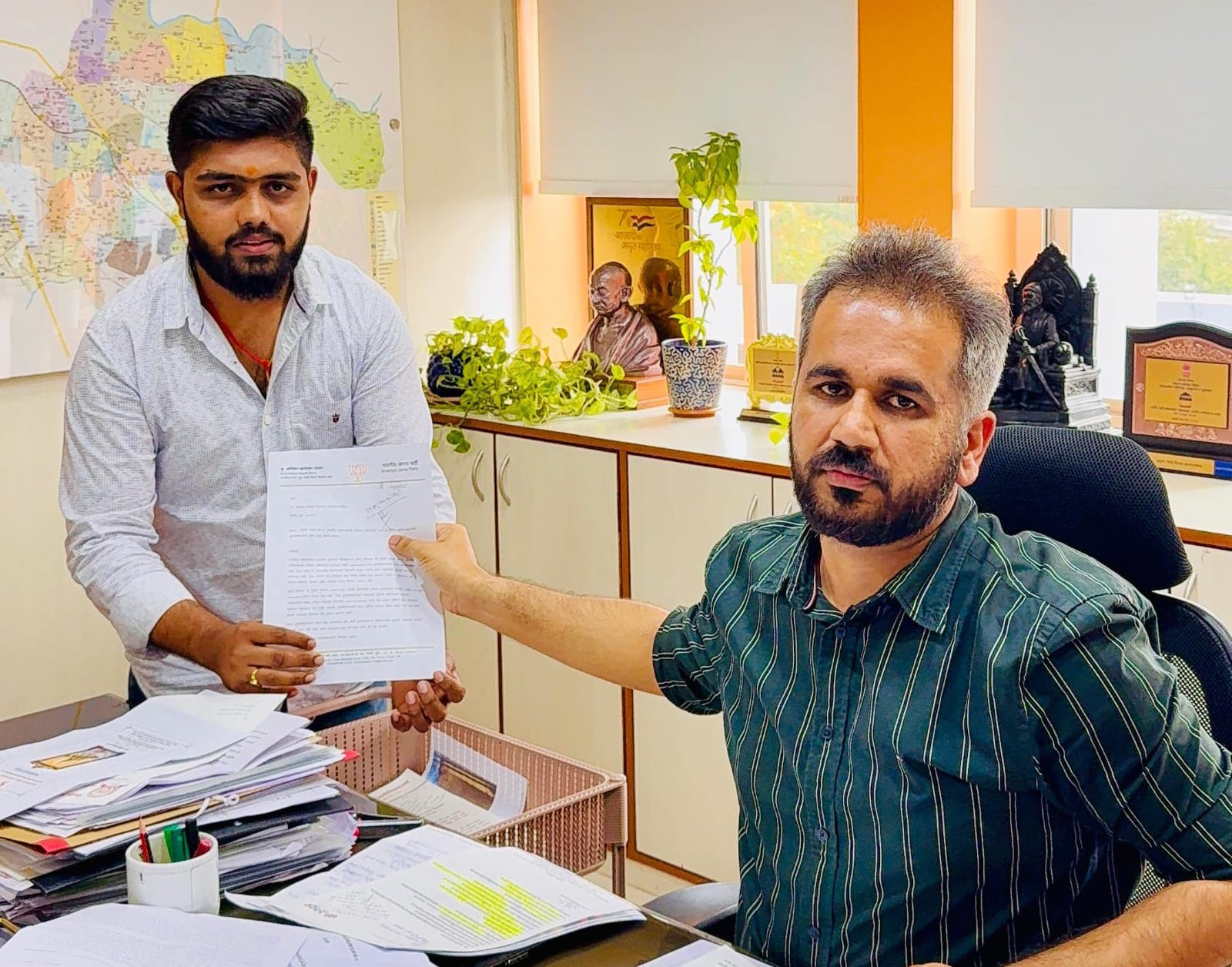 पिंपरीच्या अहिल्याबाई होळकर चौकातील Signal Island च्या सुशोभीकरणाचे काम रद्द करण्याची मागणी