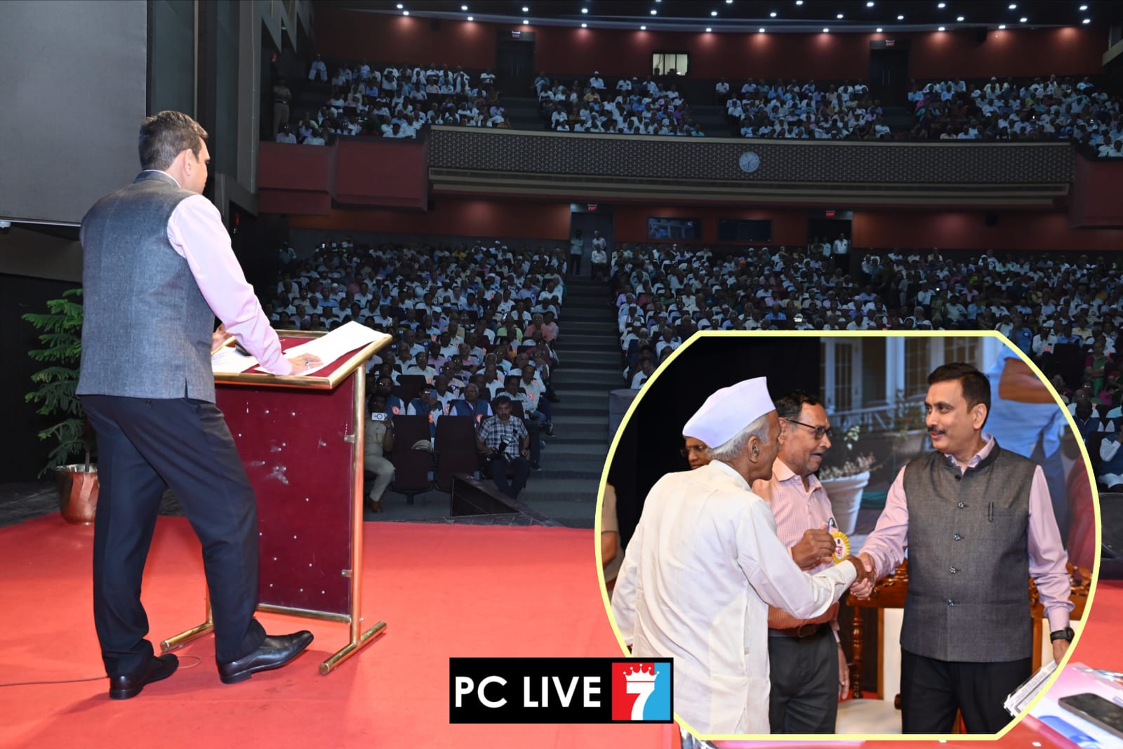 ज्येष्ठांची सुरक्षा व सेवेसाठी पिंपरी चिंचवड पोलीस कटिबध्द - पोलीस आयुक्त विनयकुमार चौबे