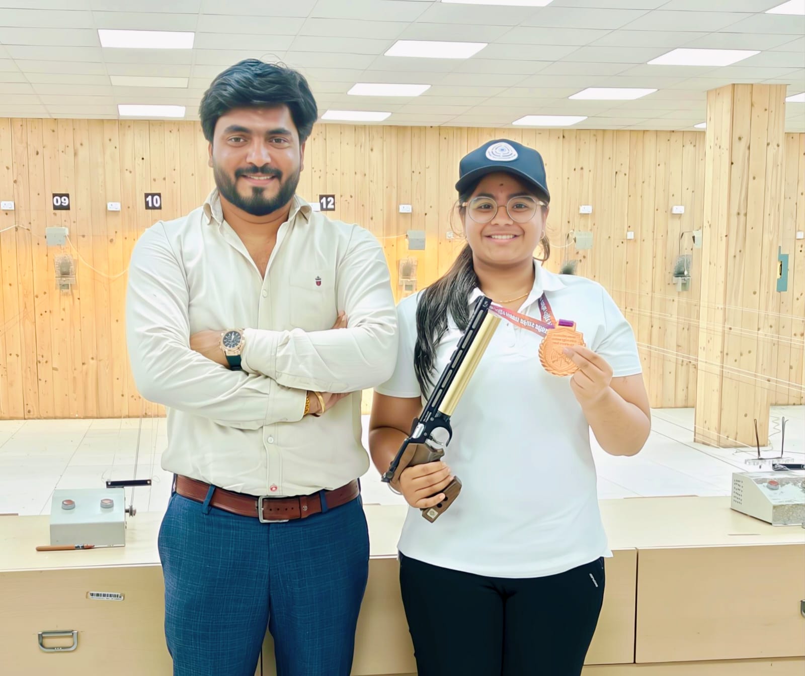 राज्यस्तरीय स्पर्धेत पिंपरी-चिंचवडच्या राजनंदिनीने नेमबाजीत पटकावले ‘कांस्यपदक’