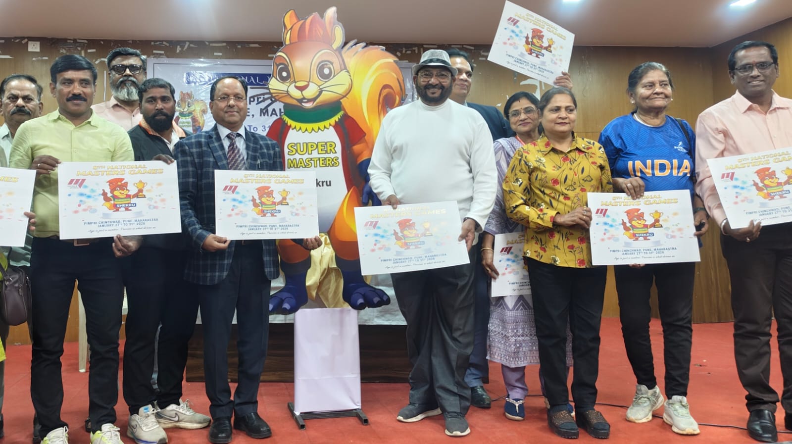 ८ व्या राष्ट्रीय मास्टर्स स्पर्धेचे पिंपरी चिंचवड मध्ये आयोजन - विनोद कुमार