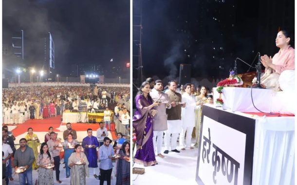 वाकड येथे श्रीकृष्णलीला मायरा कथेला नागरिकांचा तुफान प्रतिसाद