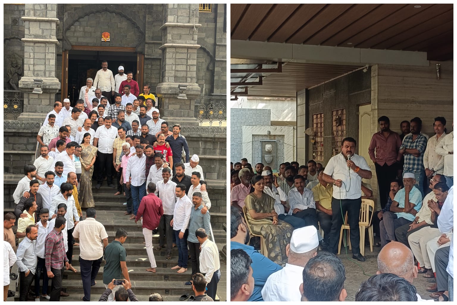 पिंपरीतील पक्षप्रवेशामुळे भाजपमध्ये अस्वस्थता, संदीप वाघेरे यांचे समर्थक उतरले रस्त्यावर..!