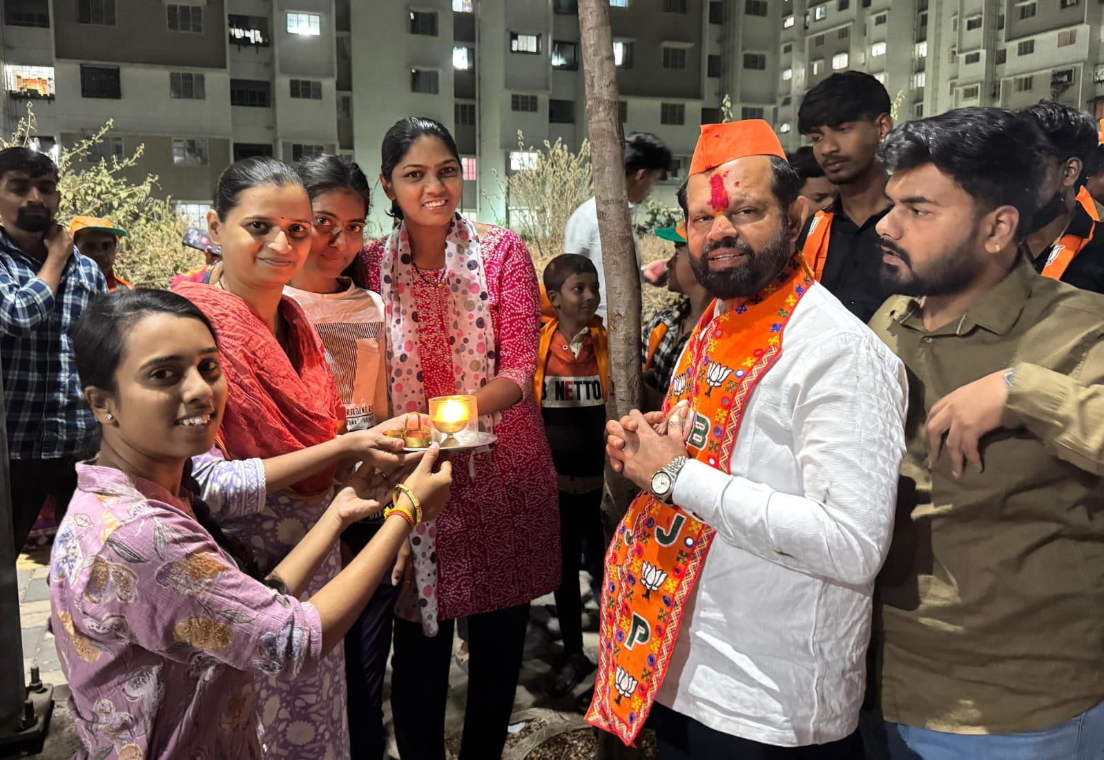 इंद्रायणीनगर प्रभाग क्र.८ मधून भाजपाचे विलास मडिगेरी पुन्हा मैदानात; 